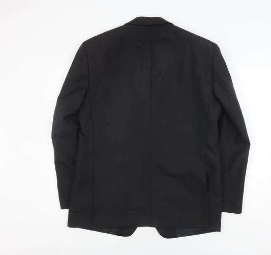 Nicholas Rowe Men's Black Tuxedo Jacket - Size 40R
