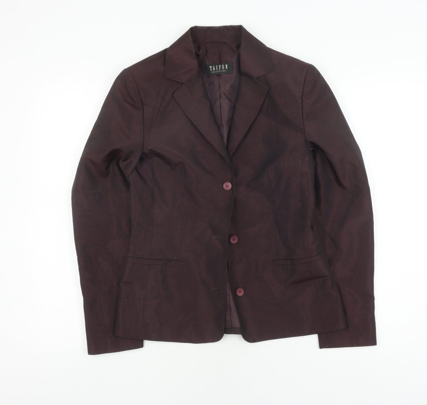 Taifun Women's Brown 12 Blazer Suit Jacket Regular Fit