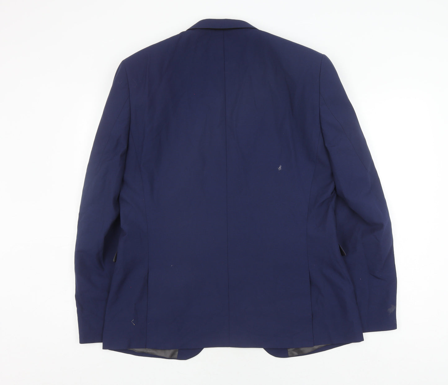 Next Men's Blue Blazer, Regular Fit, Size 42R, Formal