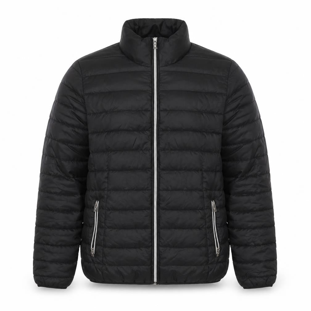 Astrolabio Unisex Black Quilted Jacket UK 16