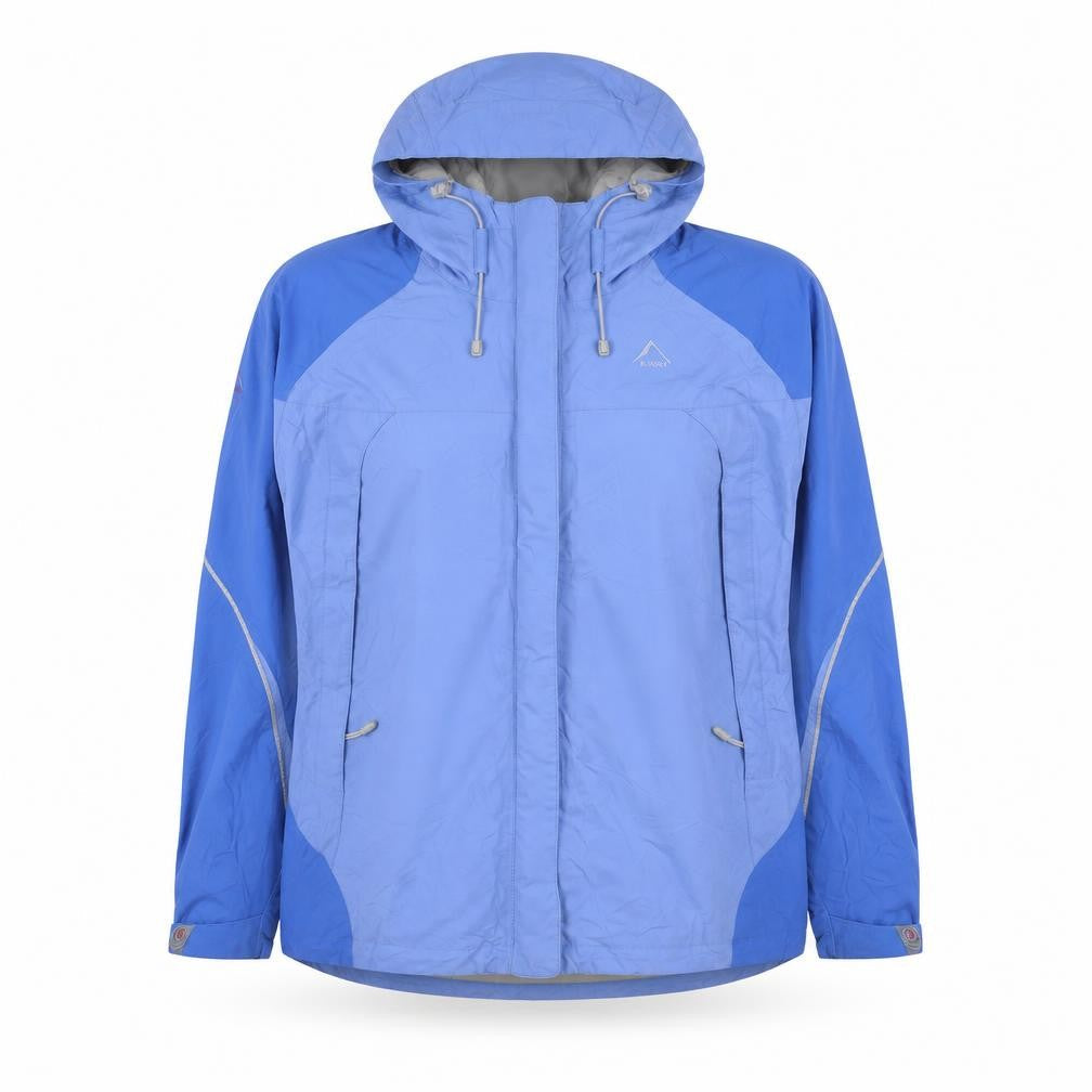 K-Way Unisex Blue Windbreaker Jacket M Outdoor Casual