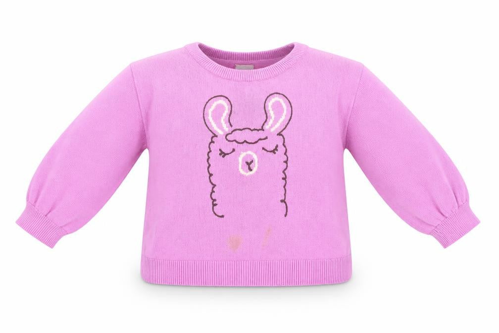 Gap Girls Pink Animal Pullover Jumper, 3 Years, Cotton