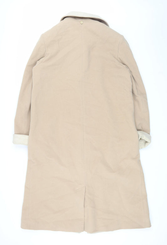 Debenhams Classics Women's Beige Coat Size 16