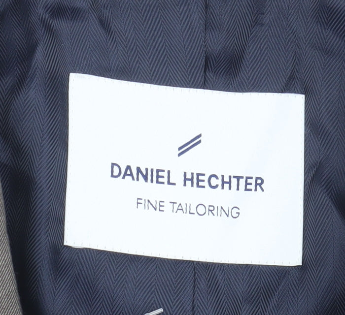 Daniel Hechter Men's Grey Suit Jacket 42 Long