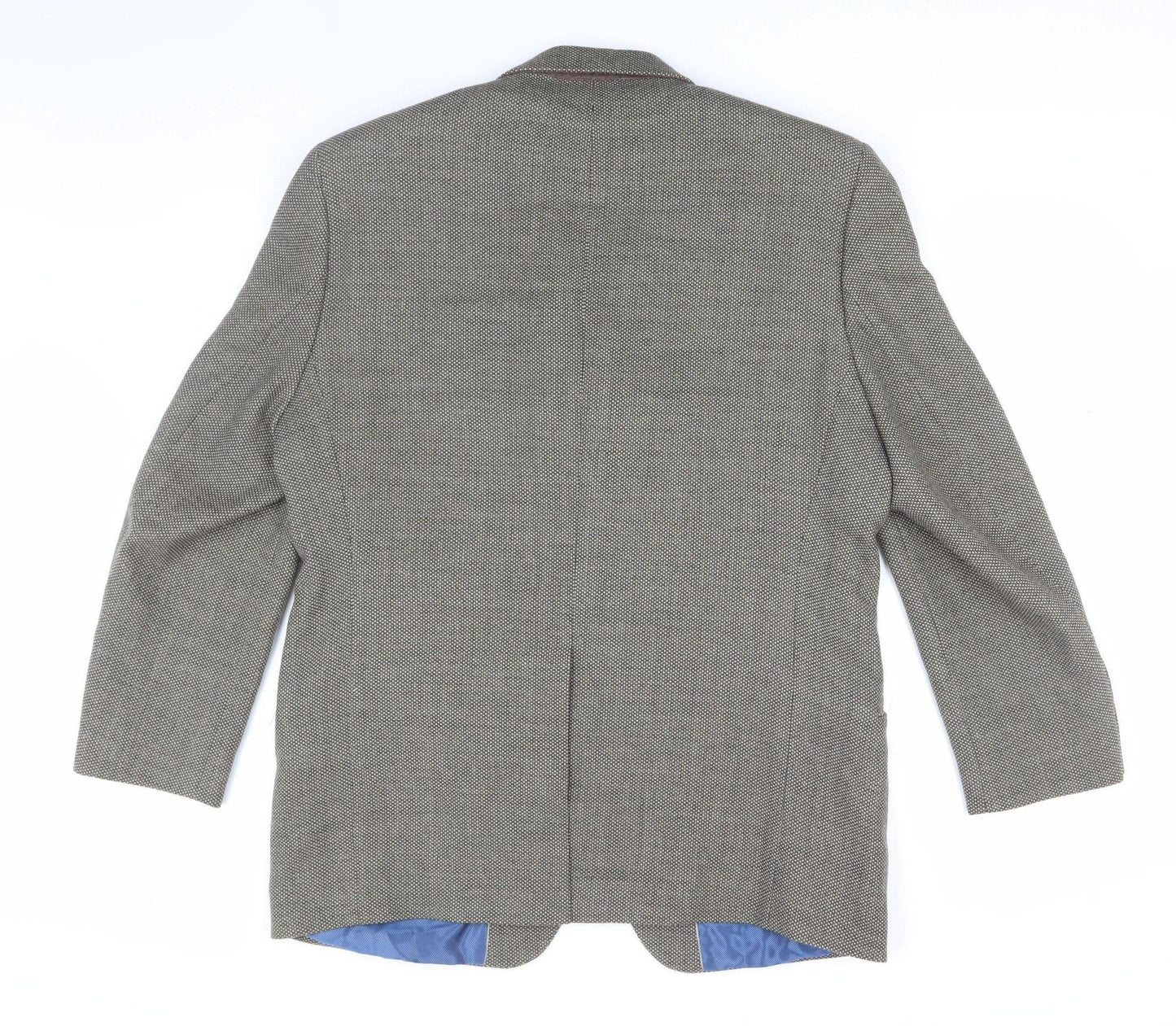 Daniel Hechter Couture Men's Grey Blazer, Size 42S, Formal Wool