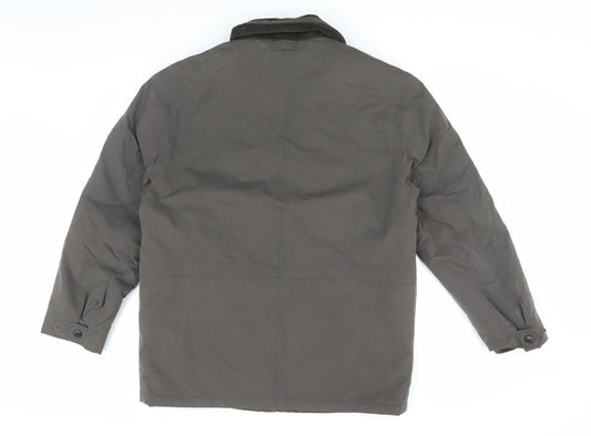 Brook Taverner Men's Green Parka Jacket L