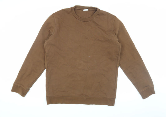 Celio Men's Brown Pullover Sweatshirt Size M