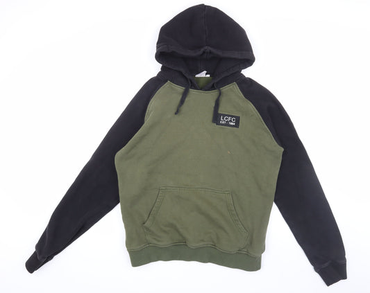 LCFC Men's Green & Black XL Pullover Hoodie