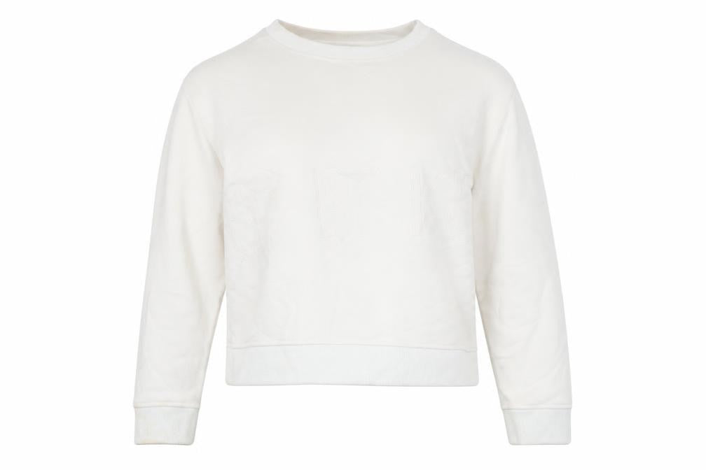 Womens UK 2XS Regular Ted Baker White Pullover Sweatshirt