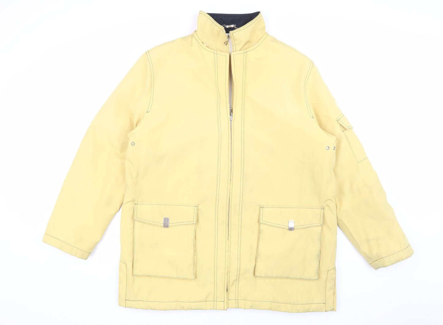 Kesta Women's Yellow Puffer Jacket Size 16