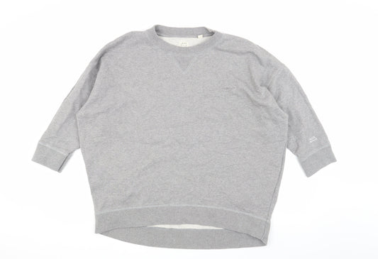 Jack Wills Women's Grey Pullover Sweatshirt Size 14