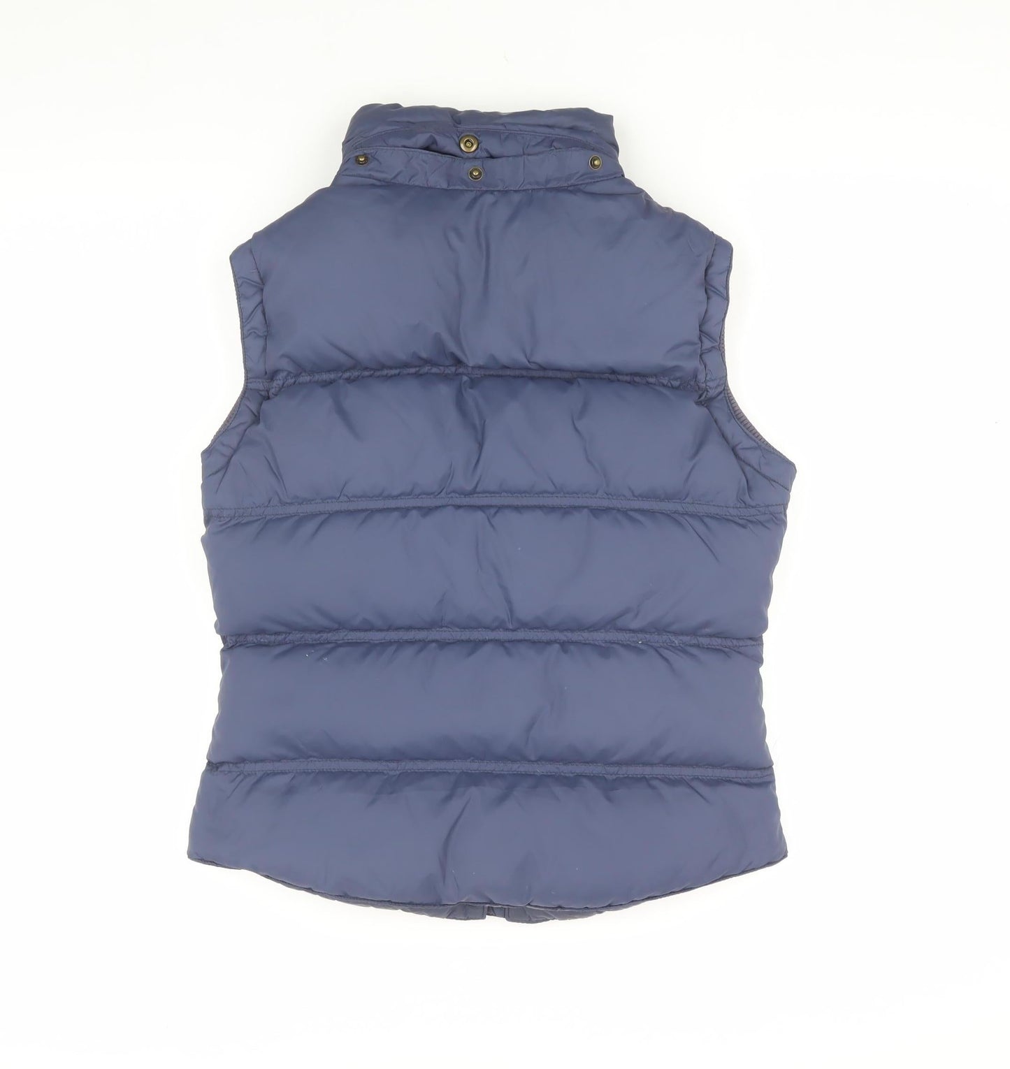Jack Wills Women's Blue Puffer Waistcoat Size 10
