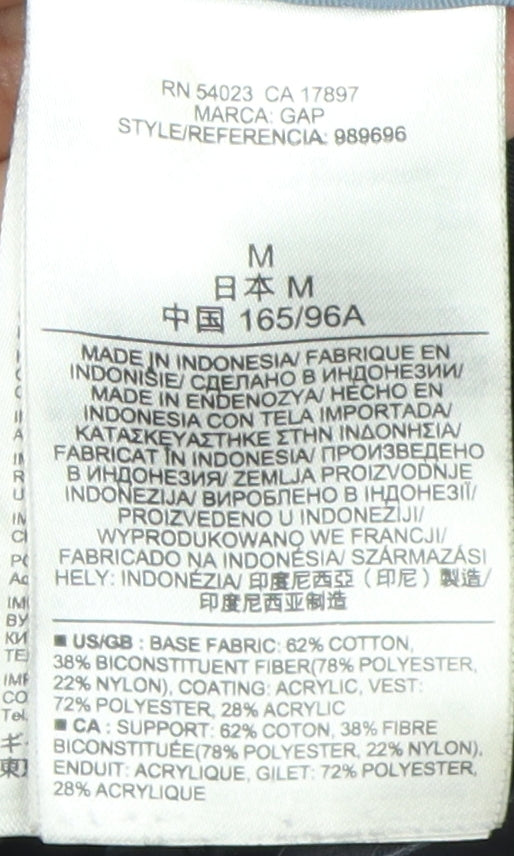 Gap Women's Black Hooded Parka Jacket M