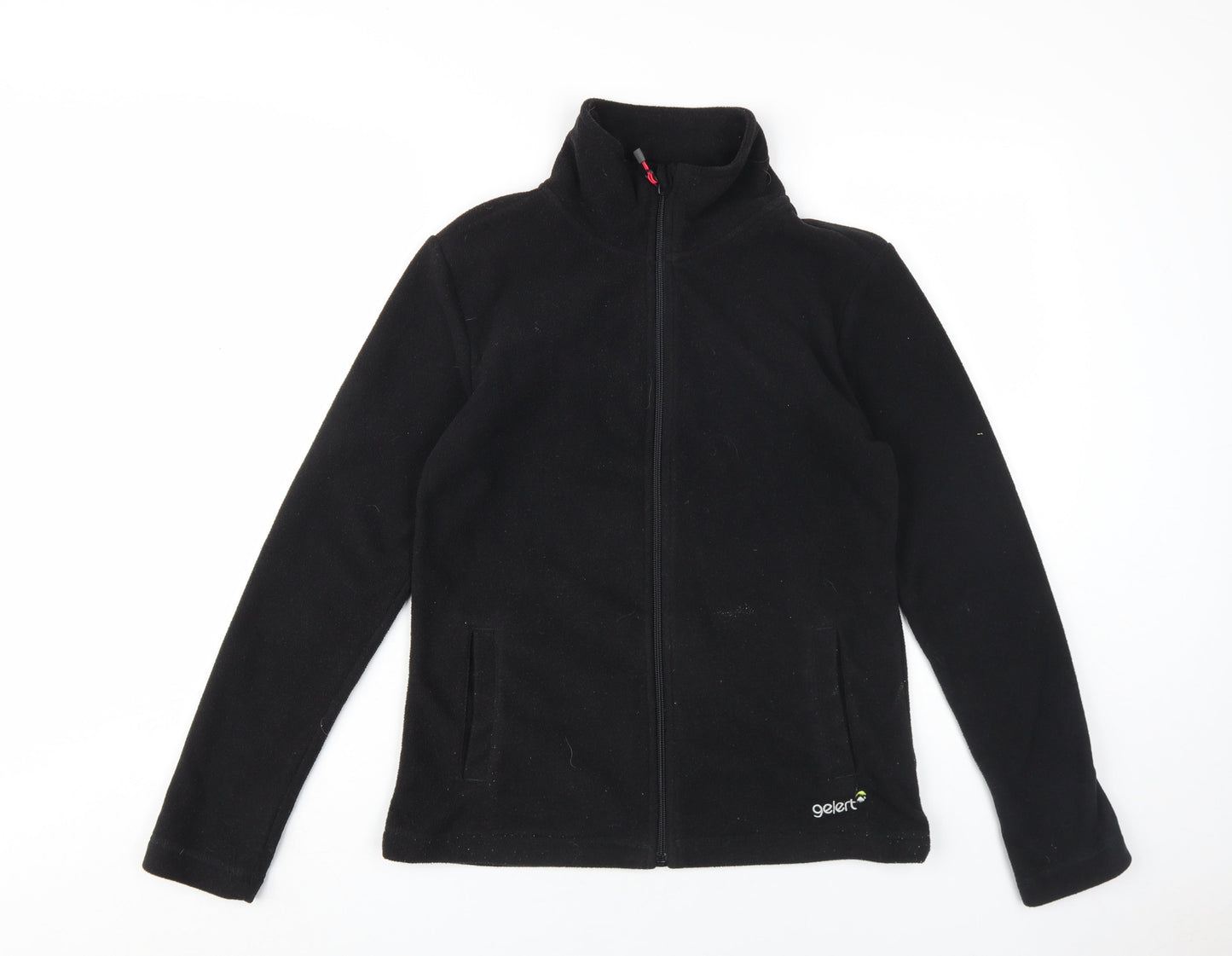 Gelert Women's Black Full Zip Fleece Hoodie Size 10