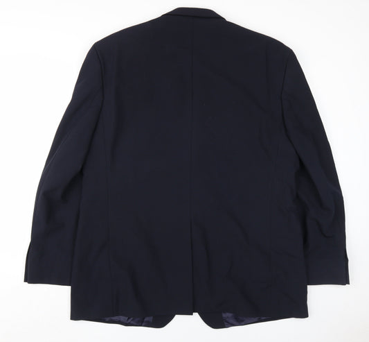 Centaur Men's Blue Regular Fit Blazer 46R