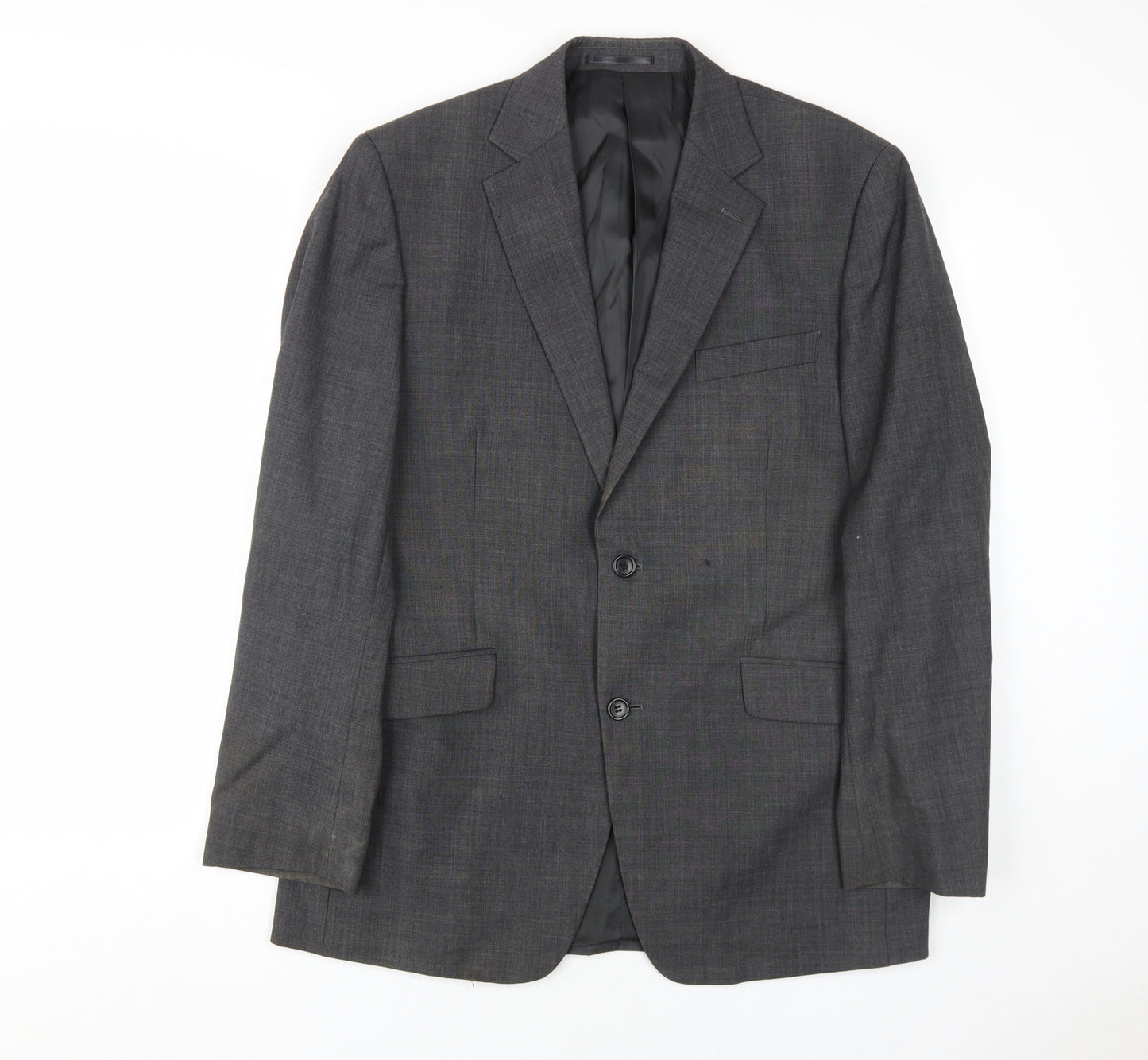 Savoy Taylors Guild Men's Grey Blazer Size 40 Regular Fit