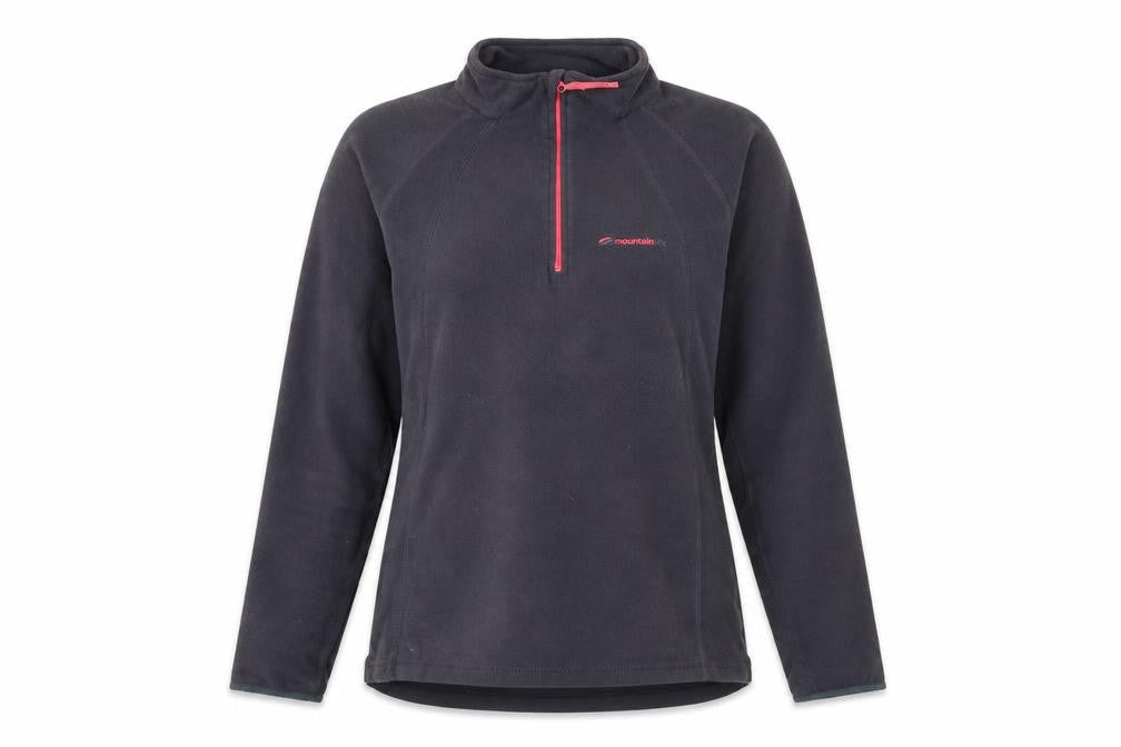 Womens UK 12 Regular Mountain Life Black Pullover Sweatshirt