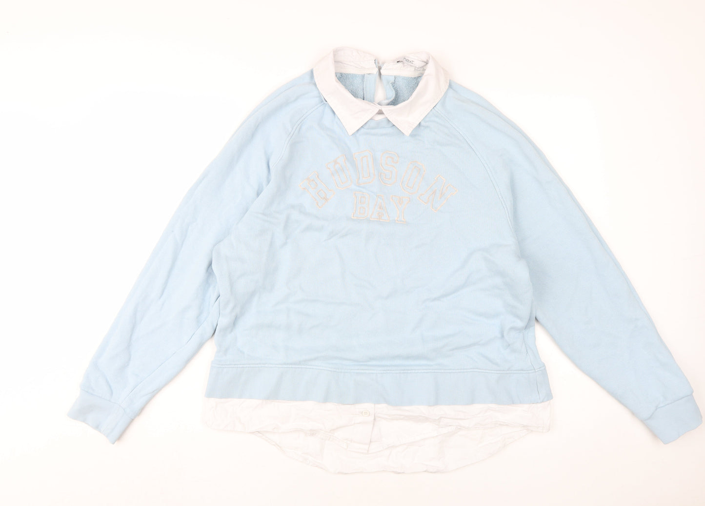 Next Women's Blue Long Sleeve Sweatshirt, Size L