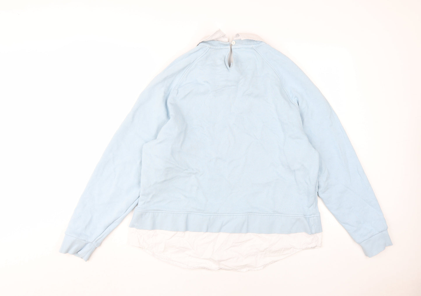 Next Women's Blue Long Sleeve Sweatshirt, Size L