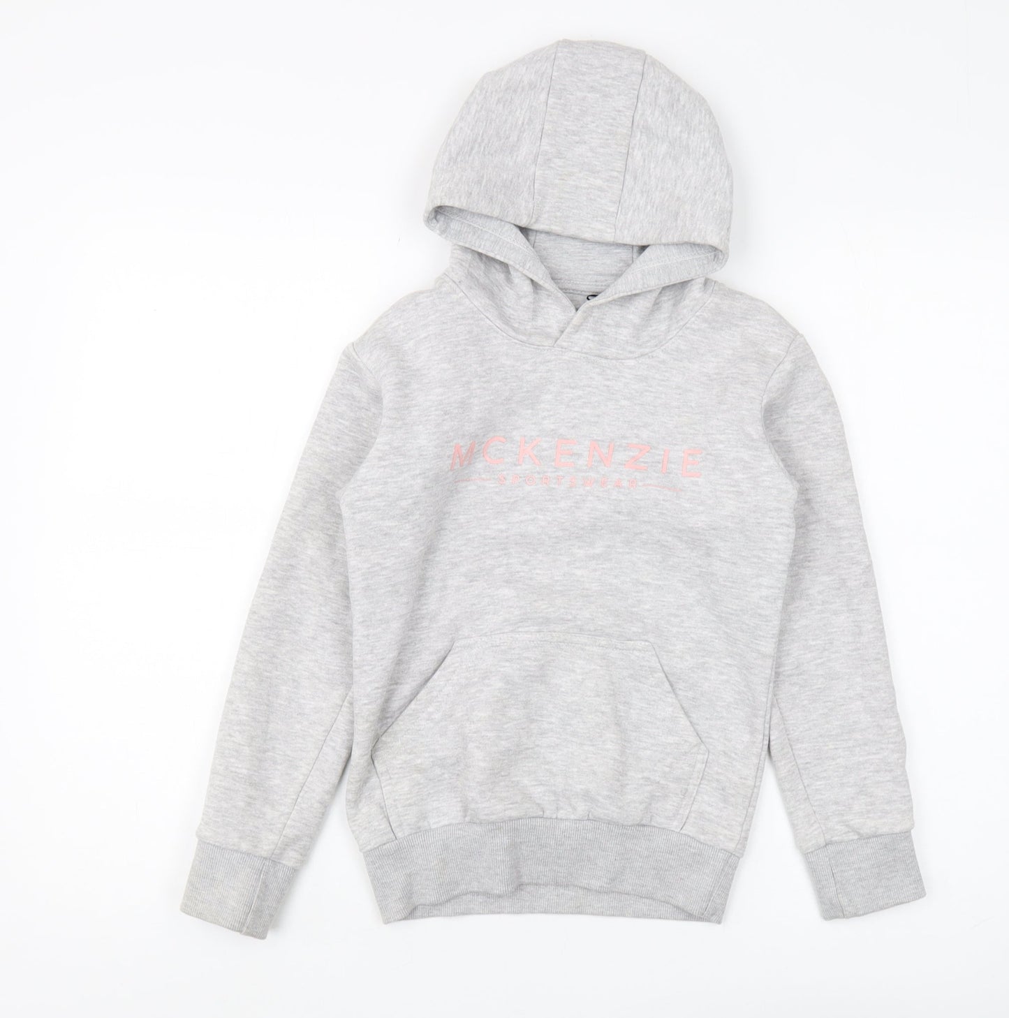 McKenzie Girls Grey Pullover Hoodie 8-10 Years