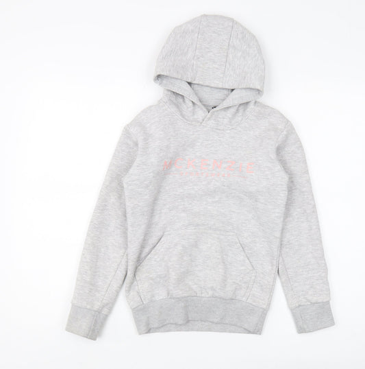 McKenzie Girls Grey Pullover Hoodie 8-10 Years