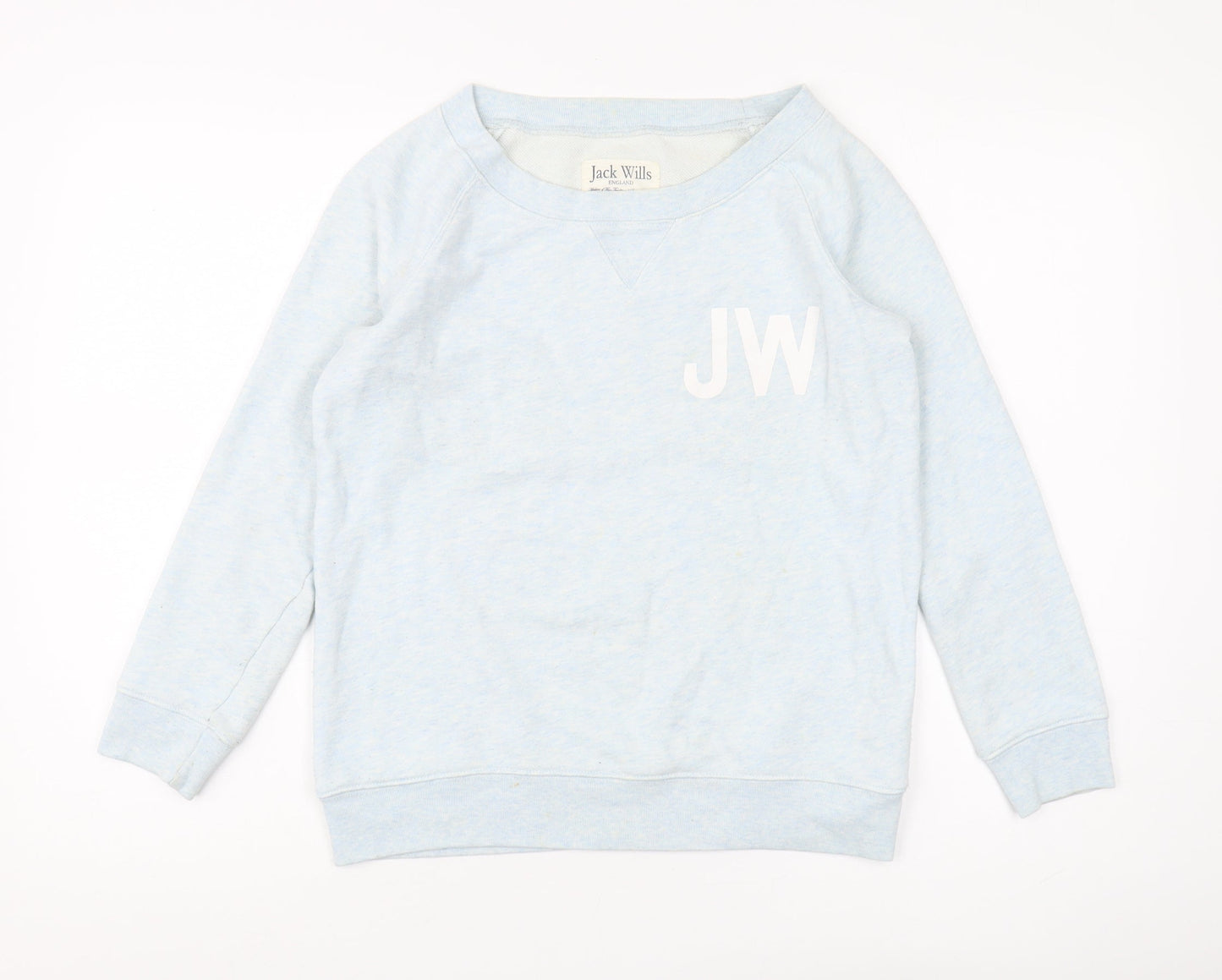 Jack Wills Blue Unisex Pullover Sweatshirt Size 10