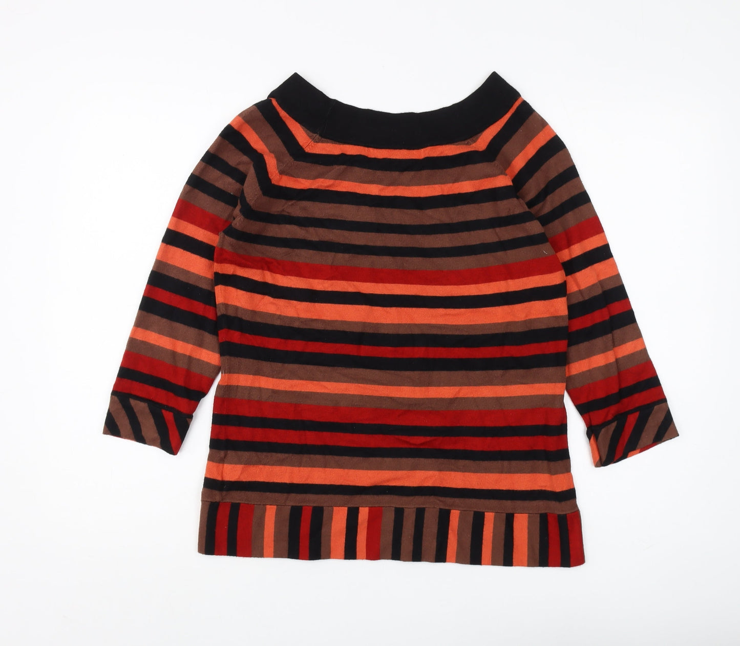 Principles by Ben de Lisi Women's Multicoloured Striped Pullover