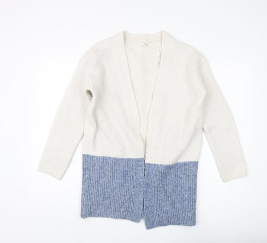 Fat Face Women's Ivory Cardigan, Size 8, Relaxed Fit