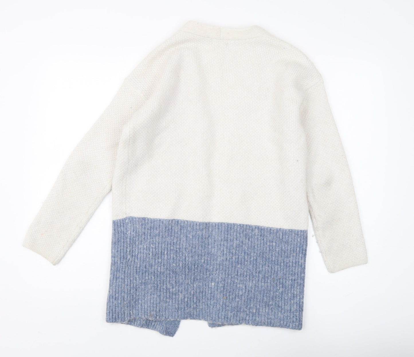Fat Face Women's Ivory Cardigan, Size 8, Relaxed Fit