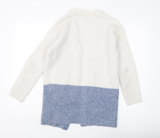 Fat Face Women's Ivory Cardigan, Size 8, Relaxed Fit