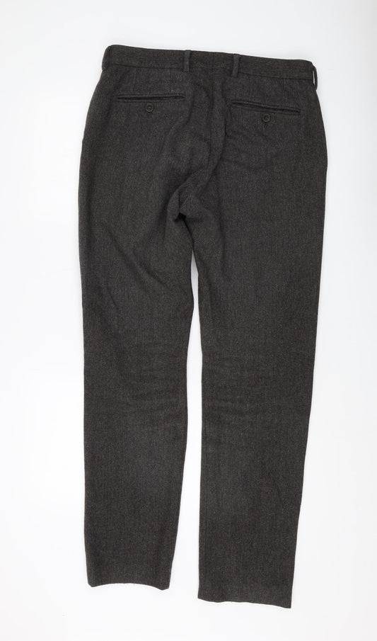 French Connection Men’s Grey Chino Trousers - Size L