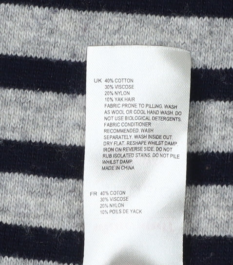 White Stuff Women's Striped Shift Dress Size 14