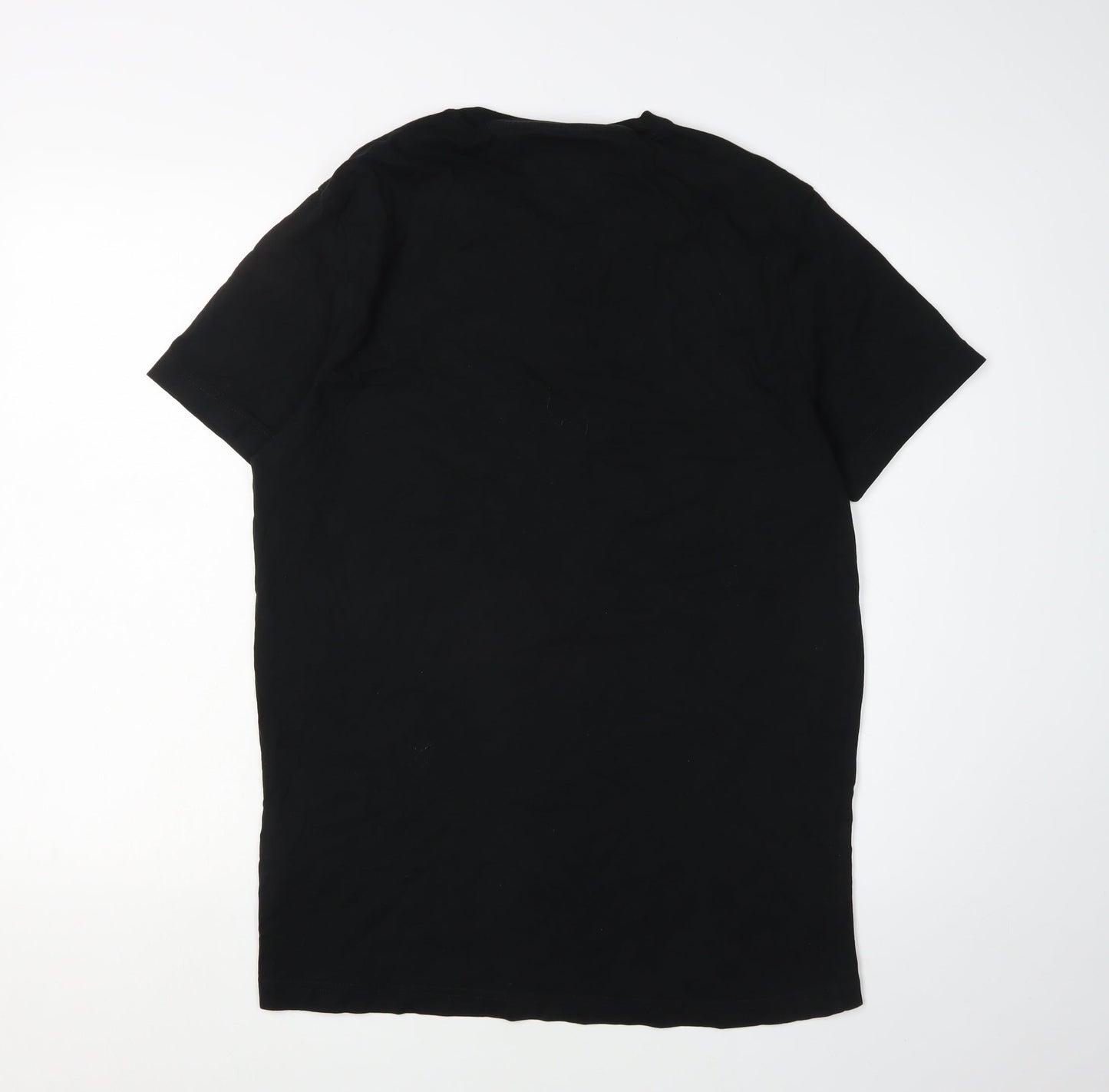 Tommy Hilfiger Men's Black Cotton T-Shirt L