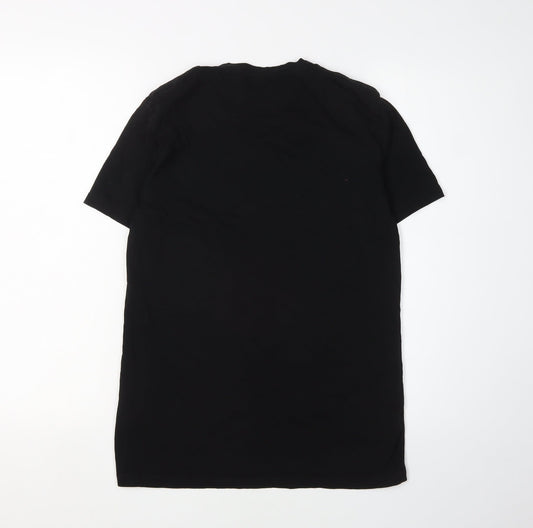 Moschino Men's Black Cotton Toy Bear Graphic T-Shirt