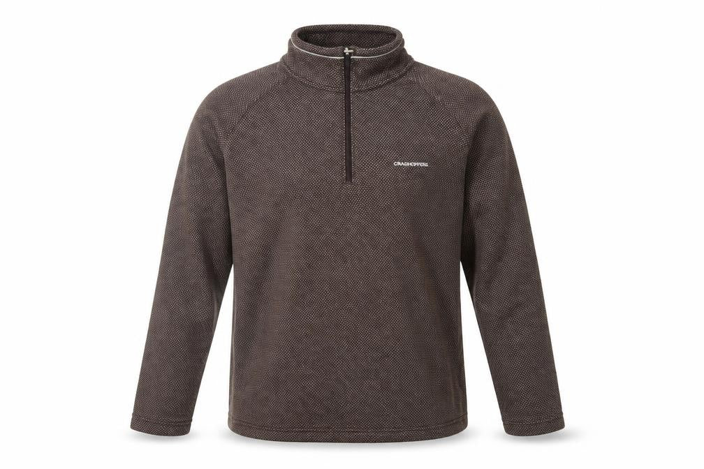 Craghoppers Womens Brown 1/4 Zip Sweatshirt UK 16