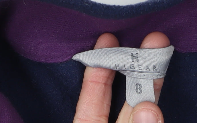 Hi Gear Women's Blue Fleece Jacket Size 8