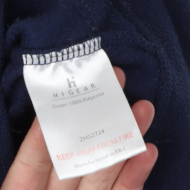 Hi Gear Women's Blue Fleece Jacket Size 8