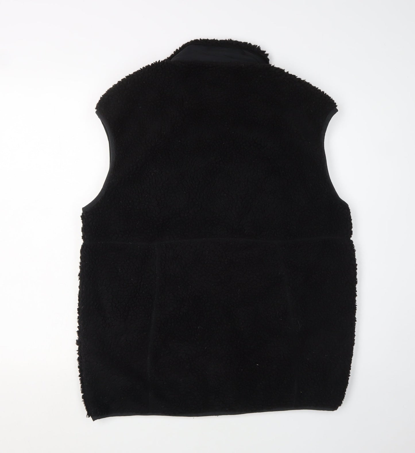 Noisy May Women's Black Fleece Waistcoat, M, Casual Style