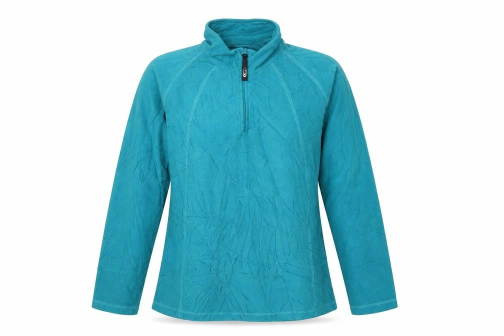 Womens UK 12 Regular Gelert Blue Pullover Sweatshirt