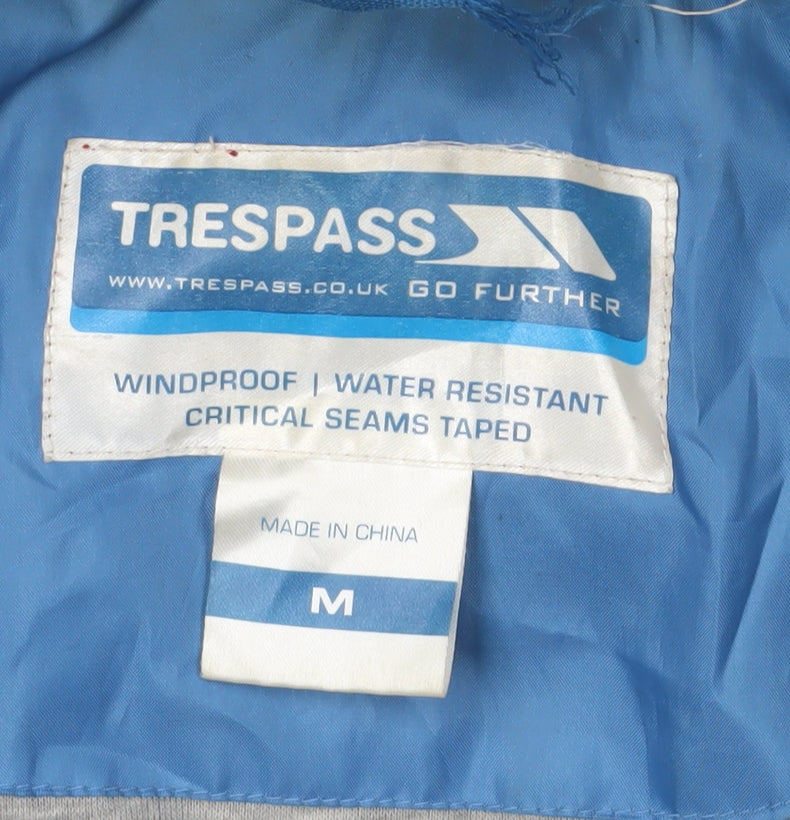 Trespass Men's Blue Windbreaker Jacket M
