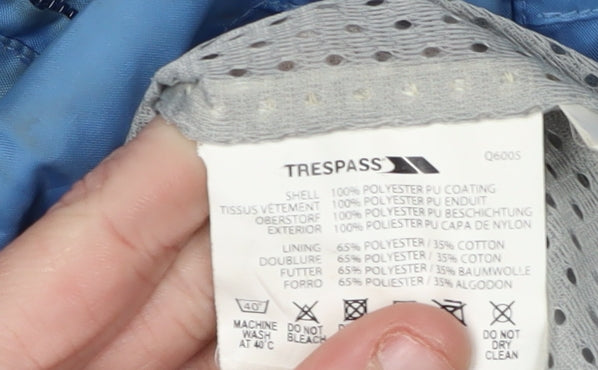 Trespass Men's Blue Windbreaker Jacket M