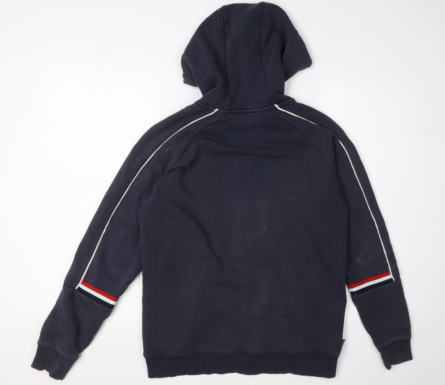 Gym King Men's Blue Full Zip Hoodie S with Logo