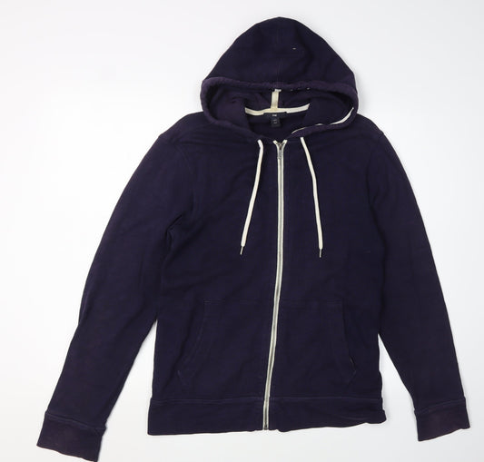 Gap Unisex Purple Full Zip Hoodie Size S