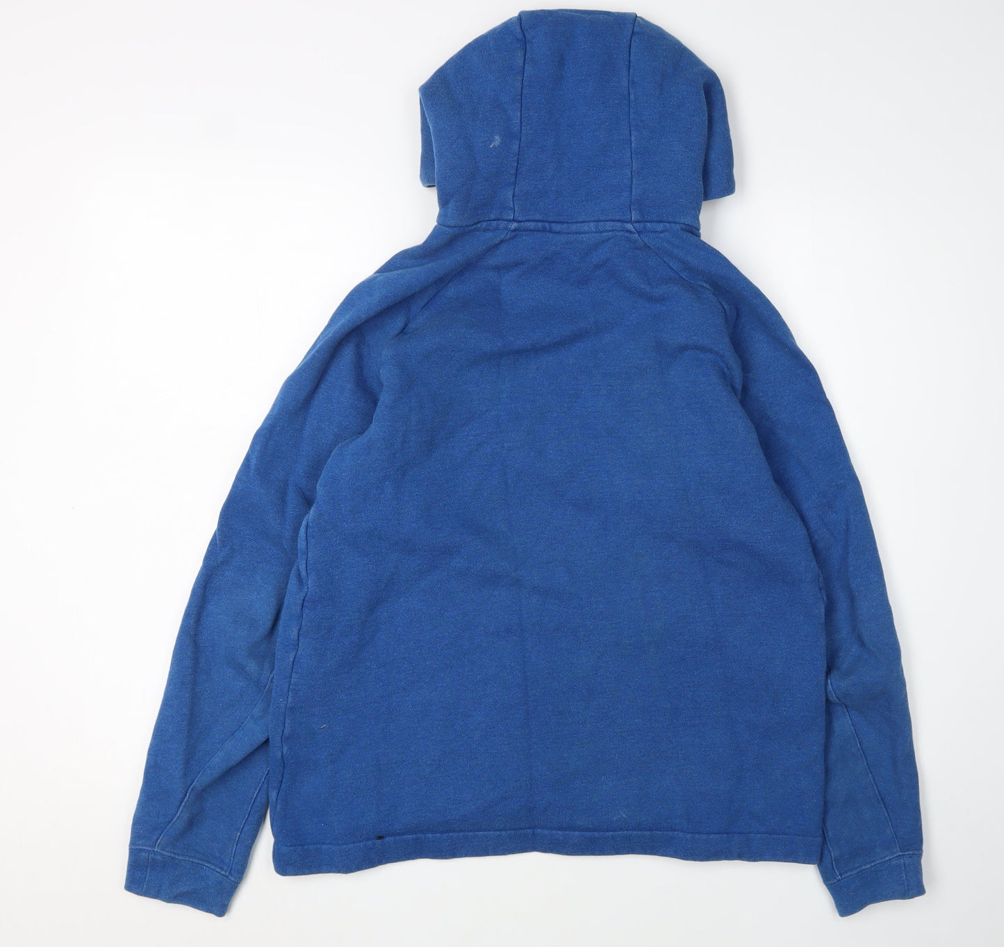 Nike Men's Blue Pullover Hoodie M with Logo Accent