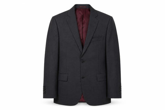Mens 42 Chest Regular Austin Reed Grey Two-Button Blazer