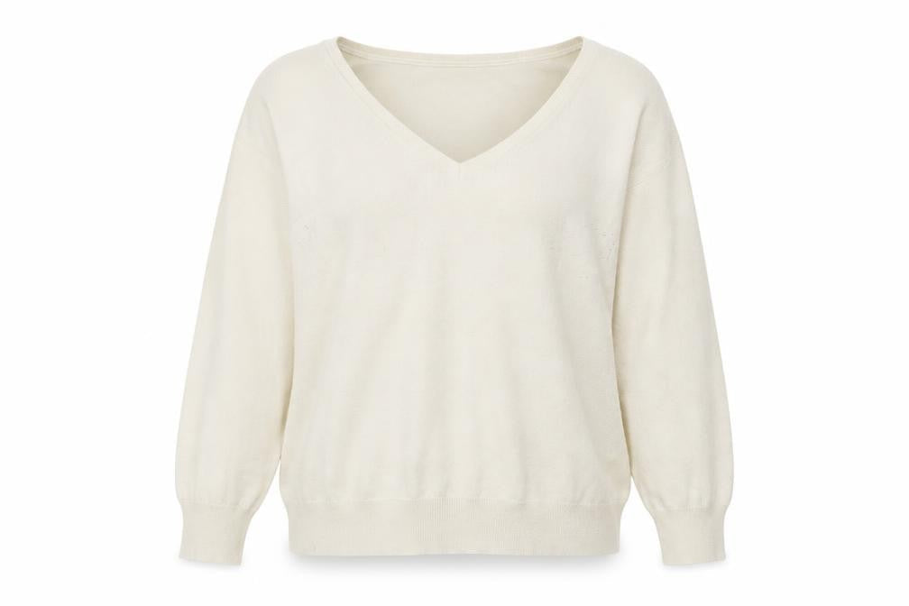 Womens UK M  Banana Republic Ivory Pullover