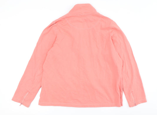 Dash Women's Pink Jacket Size 14, Casual Full Zip Top