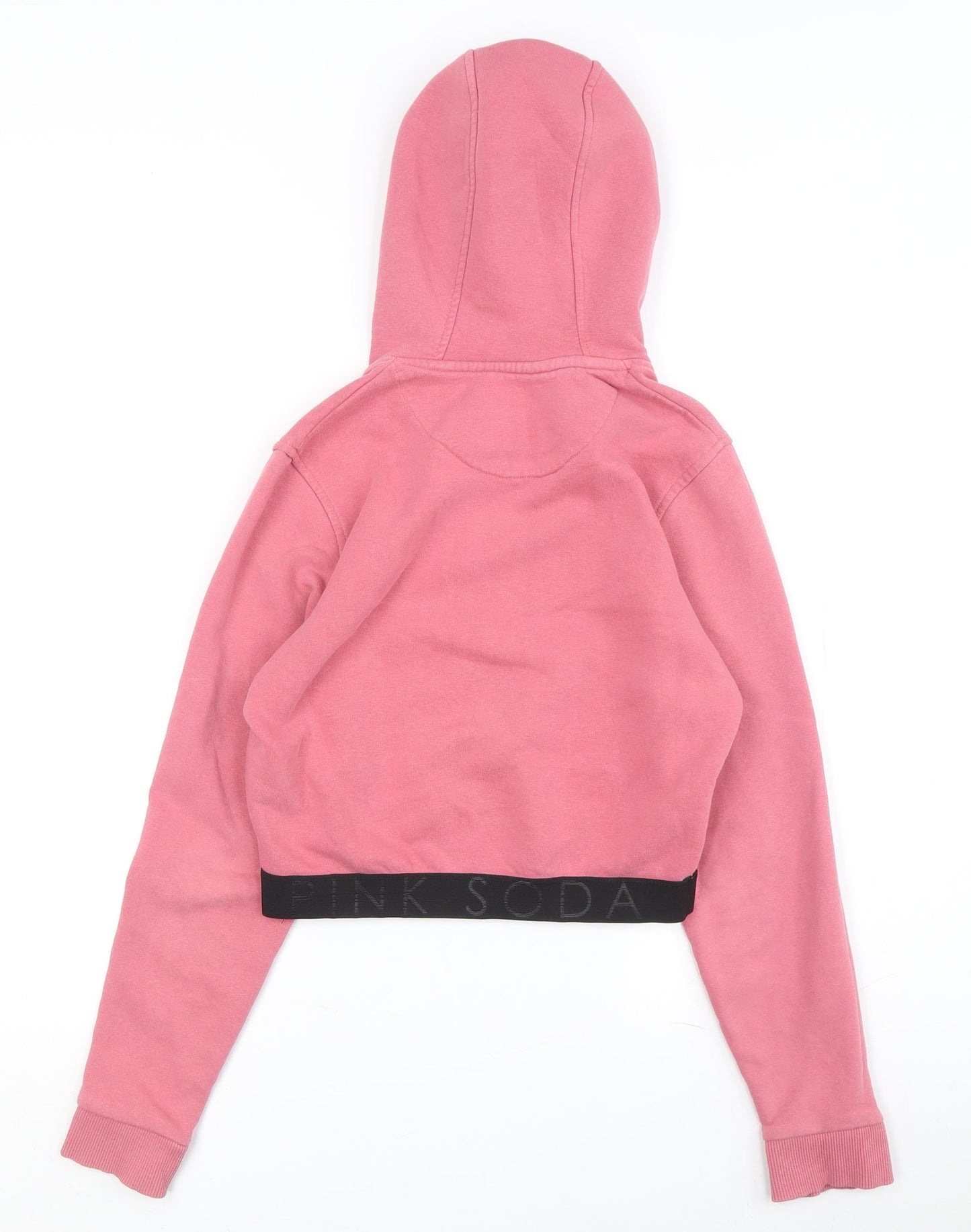 Pink Soda Women's Pink Hoodie Size 8 Pullover