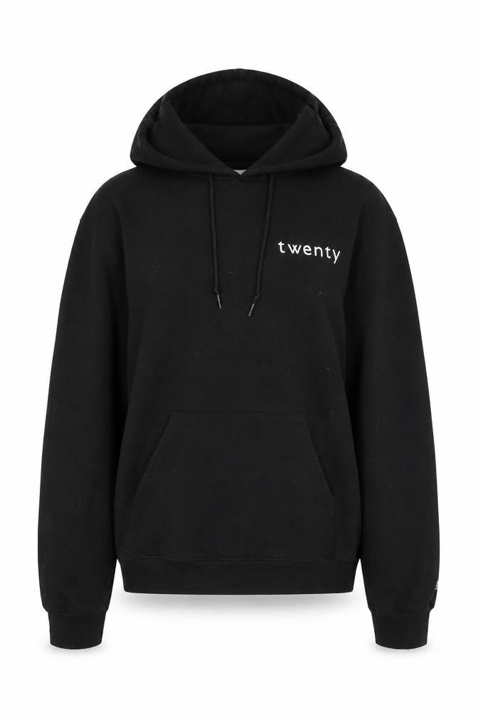 Womens UK S Regular Champion Black Pullover Hoodie