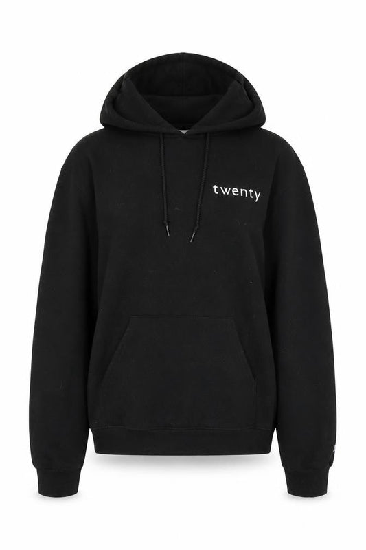 Womens UK S Regular Champion Black Pullover Hoodie